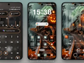 Halloween Express HyperOS Theme with Spooky Wallpapers and a Custom Control Centre for Xiaomi, Redmi and POCO