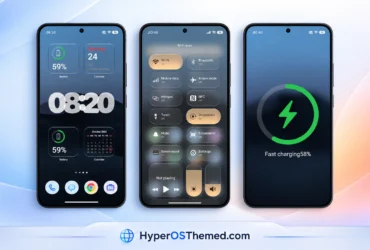 K-C Material HyperOS Theme with Material-Style Icons for xiaomi redmi poco 1