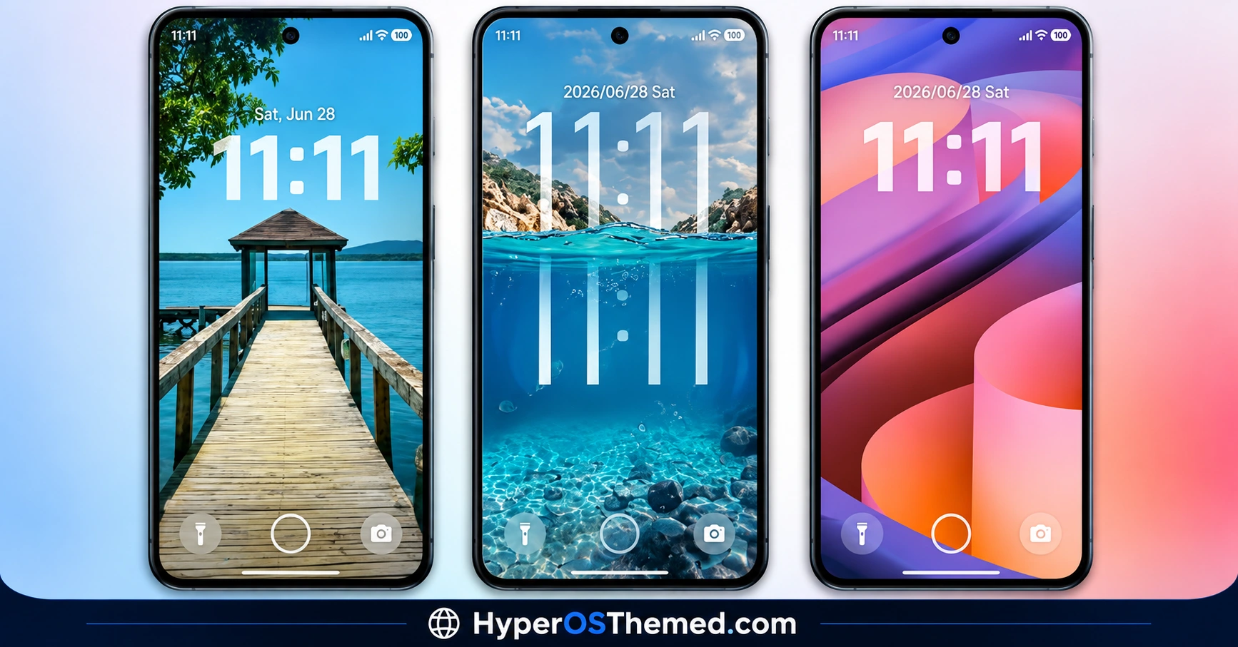 Liquid Beauty X HyperOS Theme with Liquid Wallpapers For Xiaomi, Redmi and POCO 1