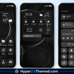 Mamba BiZ 3 HyperOS Theme with Obsidian Business and Translucent Control Center 1