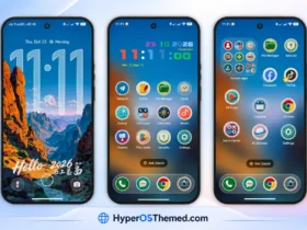 NEAR HyperOS Theme with Stamp-Style Icons and a Custom 3D Lockscreen for Xiaomi, Redmi & POCO 1