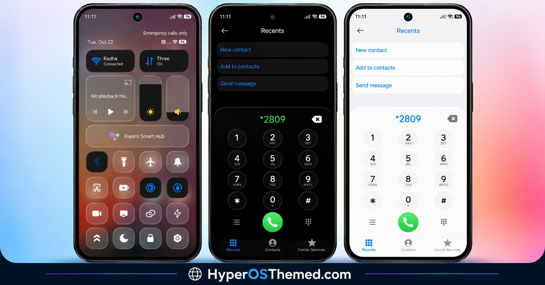 Premium sk dark HyperOS Theme for Xiaomi, Redmi & POCO 2