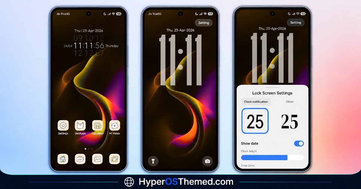 Regular-3 HyperOS Theme for Xiaomi, POCO, Redmi 1