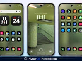 S4u10 HyperOS Theme with a Stylish Lock Screen and Custom Icons for xiaomi remi and poco devices 1