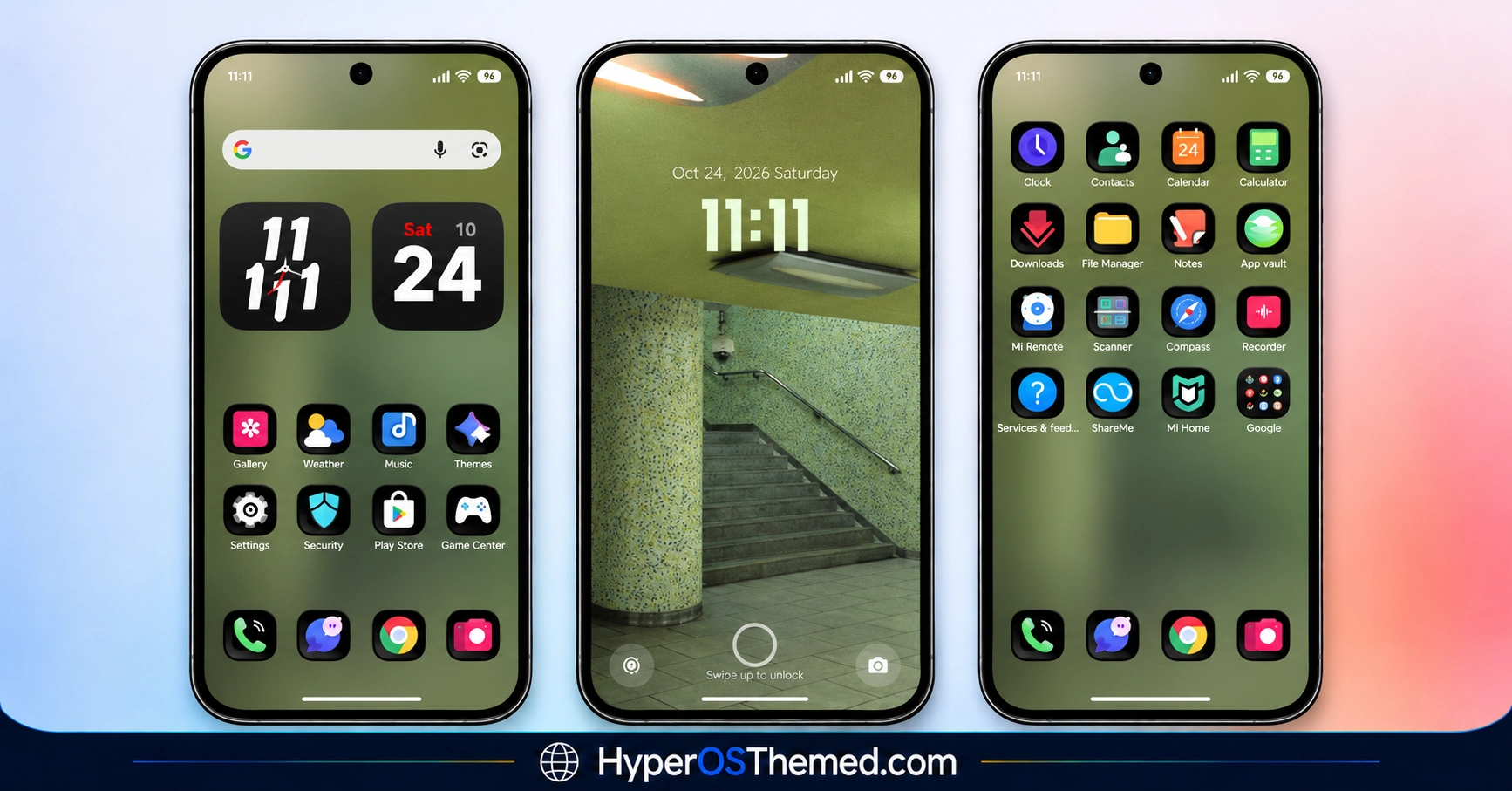 S4u10 HyperOS Theme with a Stylish Lock Screen and Custom Icons for xiaomi remi and poco devices 1
