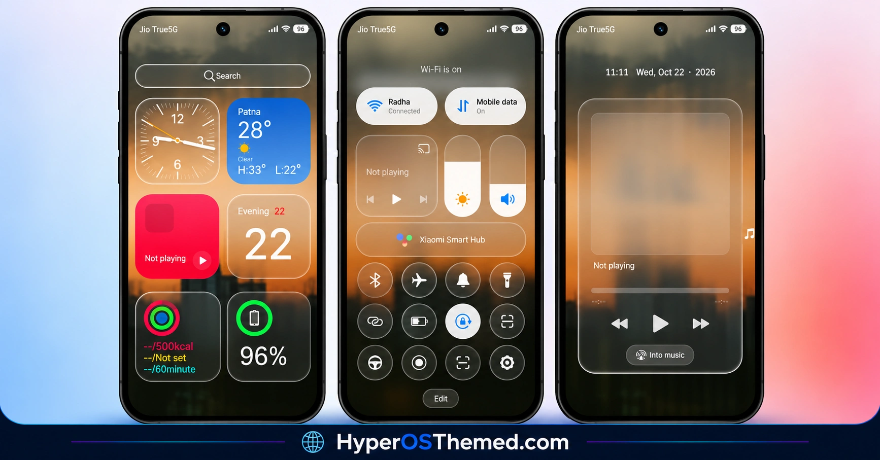 S4u24 HyperOS Theme with Custom Lock Screen, Redesigned Icons and Control Centre 4