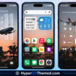 Surge AP27 Pro HyperOS Theme with iOS-Style Depth Effect & Premium Widgets for Xiaomi, POCO, Redmi 1