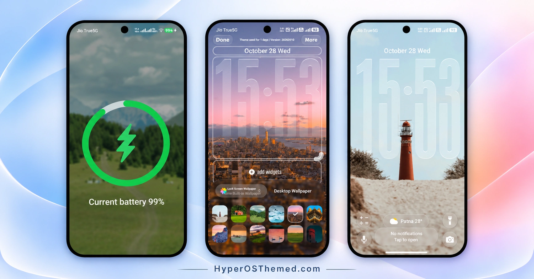 iOS-Inspired OX G5 v2 HyperOS Theme for Xiaomi, Redmi & POCO 1