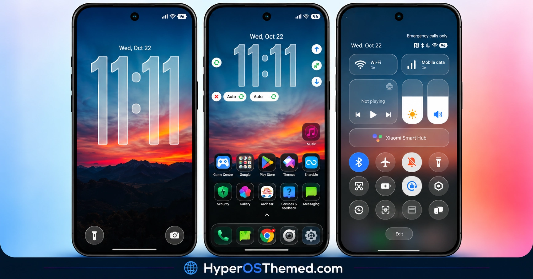 iOS-Style NOX_V3 HyperOS Theme for Xiaomi, Redmi and POCO Devices 1