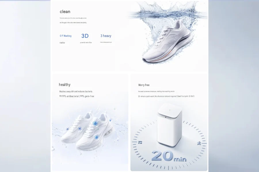Eight Washing Modes and a 20-Minute Quick Wash