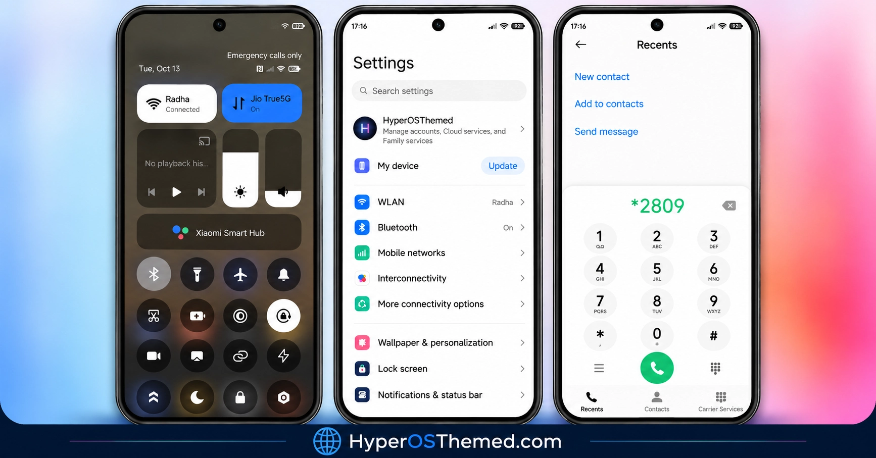 ss24 HyperOS Theme with Colourful Icons, Custom Lock Screen and Weather Widgets 2