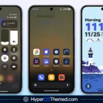 ss24 HyperOS Theme with an Animated Clock and Minimal Wallpapers for xiaomi redmi and poco 1